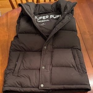 Super Puff Hunter Green Puffer Vest
